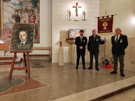 La Polizia di Stato di Matera commemora Giovanni Palatucci con una messa celebrata dall’Arcivescovo Mons. Caiazzo e con la comunità degli anziani di Piccianello
