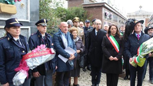 Commemorazione della Guardia di P.S. vittima del dovere Michele Servodidio
