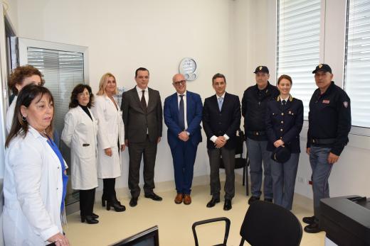 LECCE: Il Prefetto e il Questore visitano la nuova sede del Posto Fisso di Polizia presso l’Ospedale “V. Fazzi” di Lecce