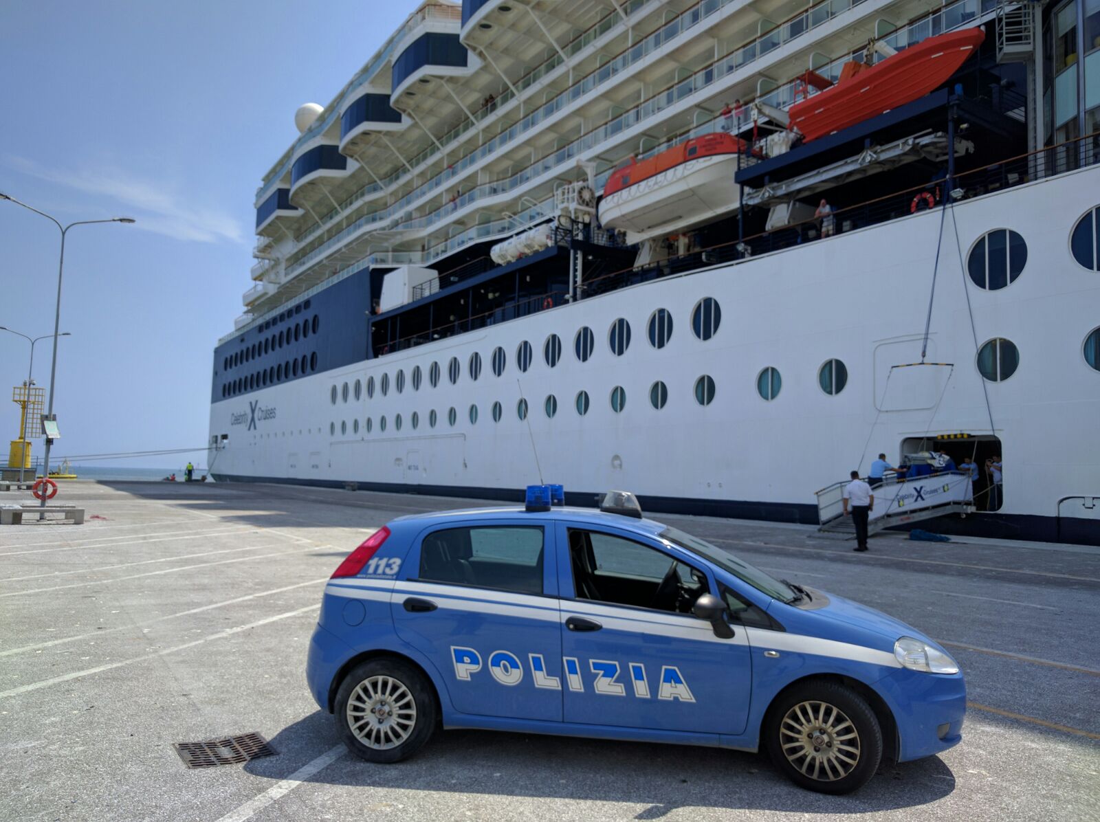 “ Respinto dalla Polizia  in frontiera a Ravenna  cittadino albanese arrivato con nave passeggeri”