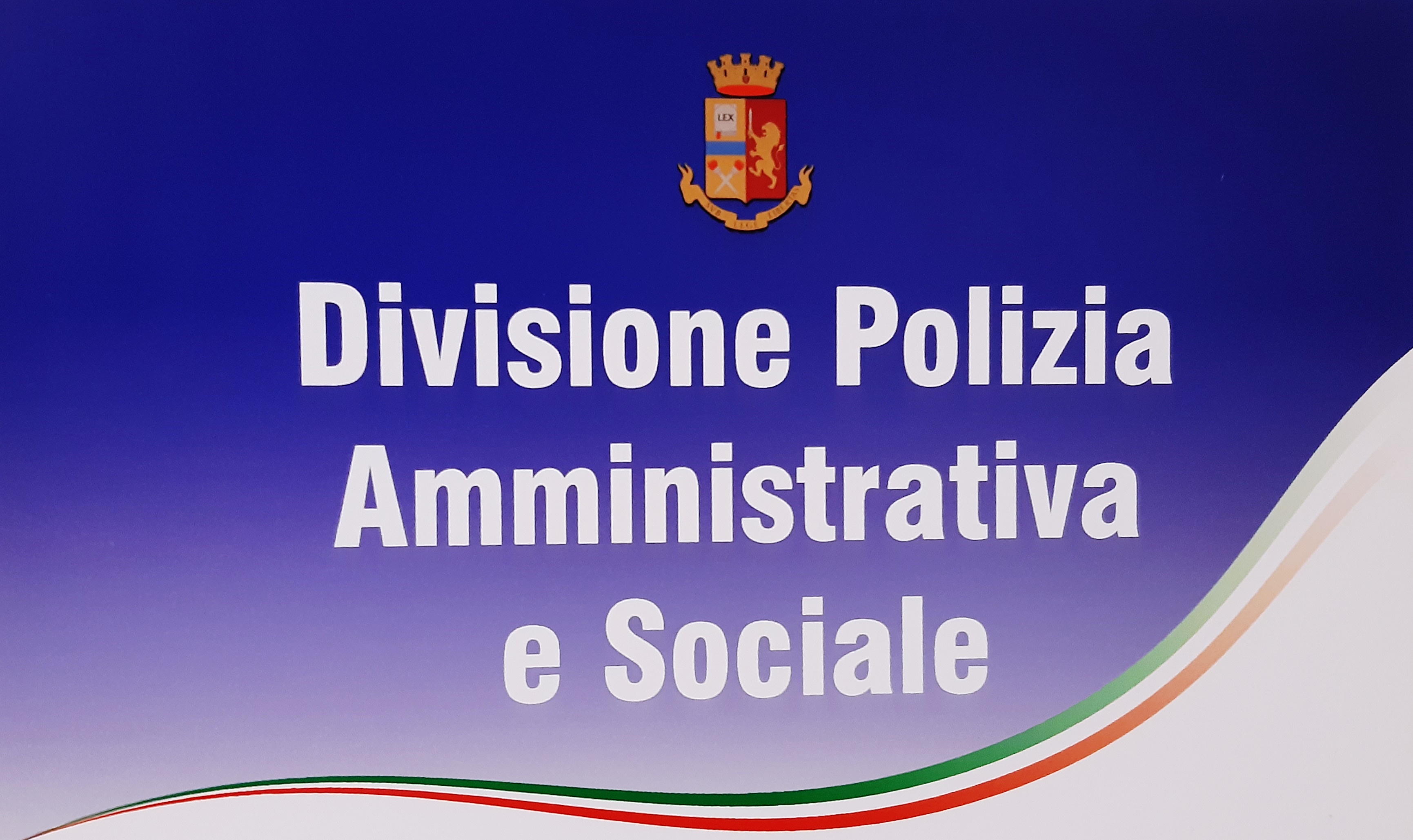 polizia amministrativa sociale