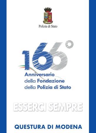 166° anniversario della fondazione della Polizia di Stato