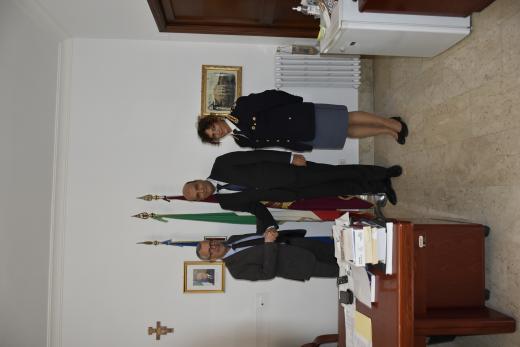 Il Console d'Algeria a Napoli in visita alla Questura di Salerno