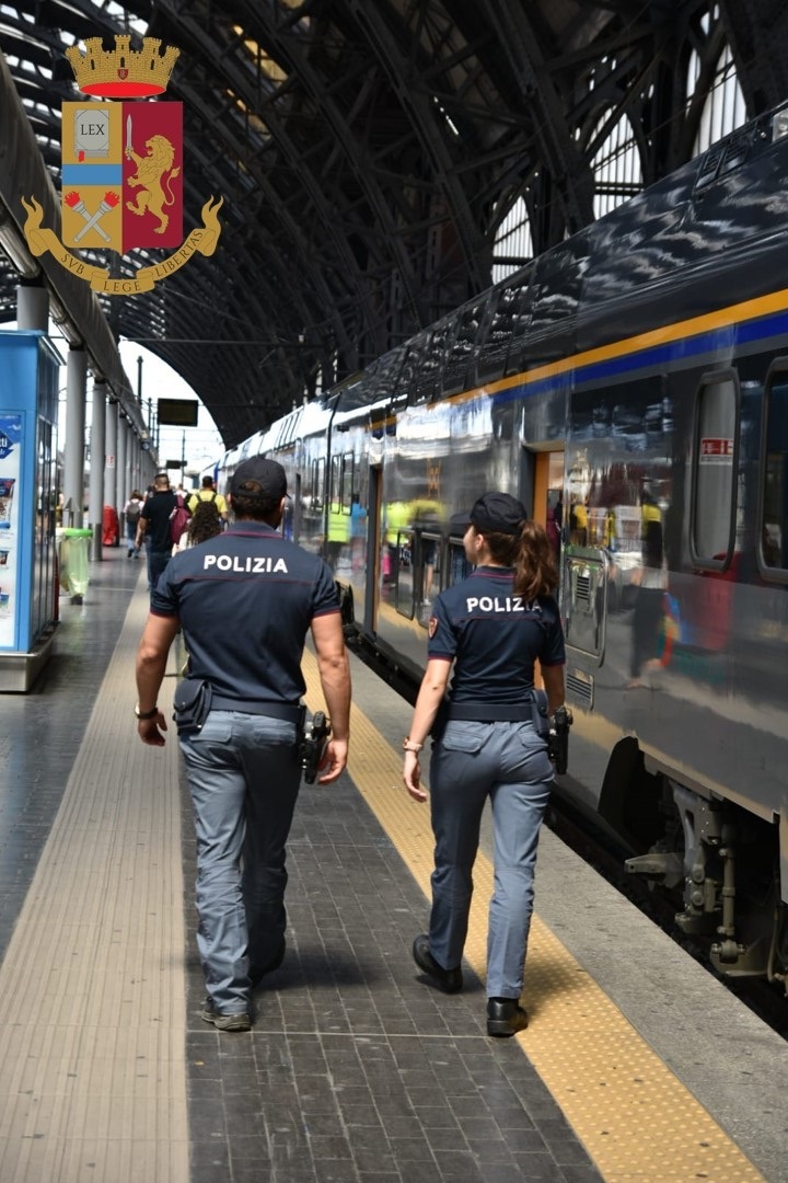 Milano: settimana di arresti e controlli straordinari della Polizia di Stato presso la Stazione di Milano Centrale.