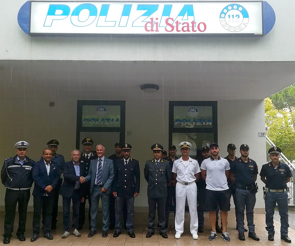Inaugurato oggi il Posto di Polizia Stagionale a Pinarella di Cervia