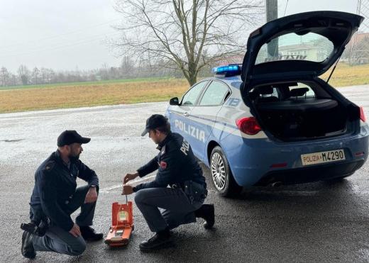 Questura di Vicenza - Commissariato PS Bassano - colpito da infarto - salvato dai poliziotti