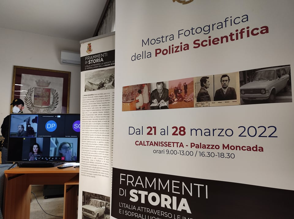 “Frammenti di Storia – l’Italia attraverso le impronte, le immagini e i sopralluoghi della Polizia Scientifica”