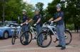 Presentazione bici mtb poliziotti