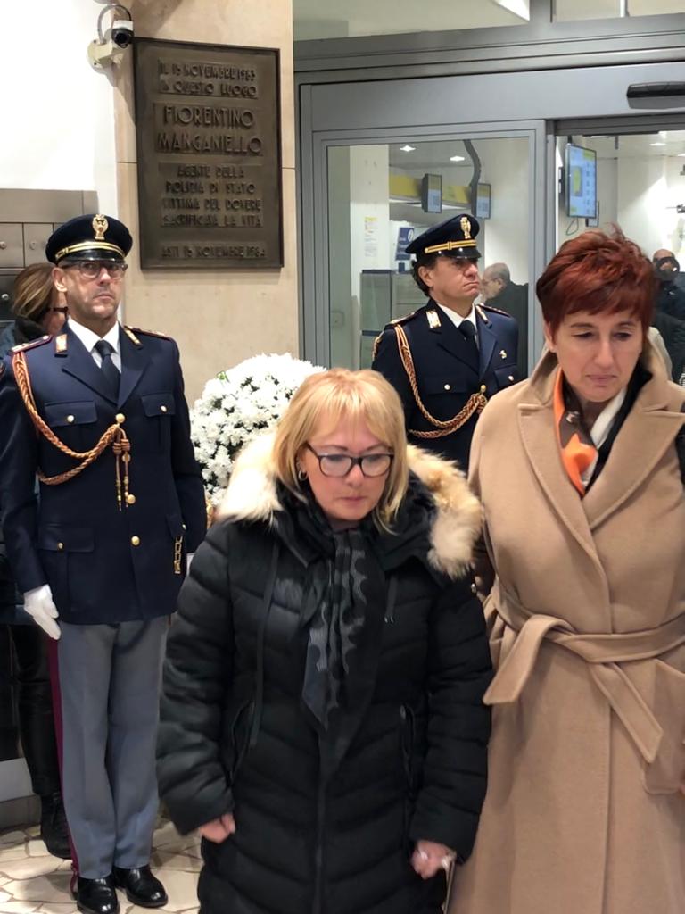Asti, 15 novembre 2019.Commemorazione dell’Agente della Polizia di Stato MANGANIELLO Fiorentino, vittima del dovere.