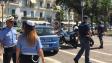 Posto di controllo Polizia di Stato e Polizia Municipale sul Lungomare di Salerno