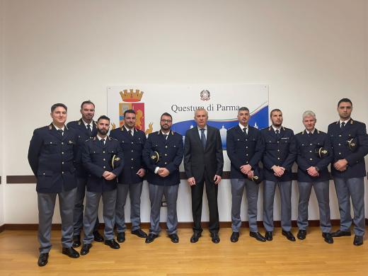 Assegnati a Parma i nuovi Vice Ispettori della Polizia di Stato