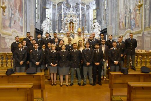 Piacenza, sacramento della confermazione degli agenti della Polizia di Stato