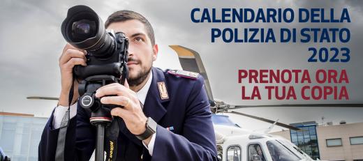 Calendario Polizia di Stato 2023 - Prenotazioni entro il 19 Settembre 2022