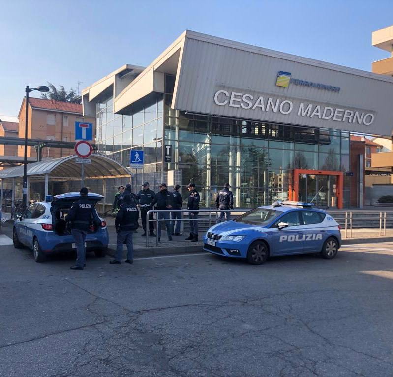 Polizia a Cesano Maderno