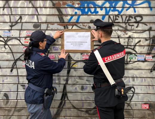 Dopo gli episodi di violenza della scorsa settimana il Questore di Roma sospende per 15 giorni la licenza del minimarket di via Flavio Stilicone.