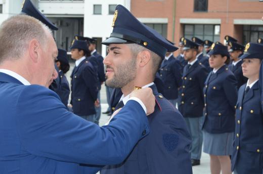 Piacenza - Consegna degli alamari agli Allievi Agenti della Polizia di Stato del 220° corso di formazione.