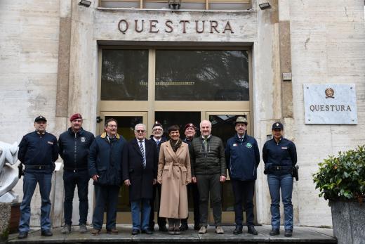 Polizia di Stato – Terminato il restauro dell’ingresso dell’edificio storico che ospita la Questura di Asti