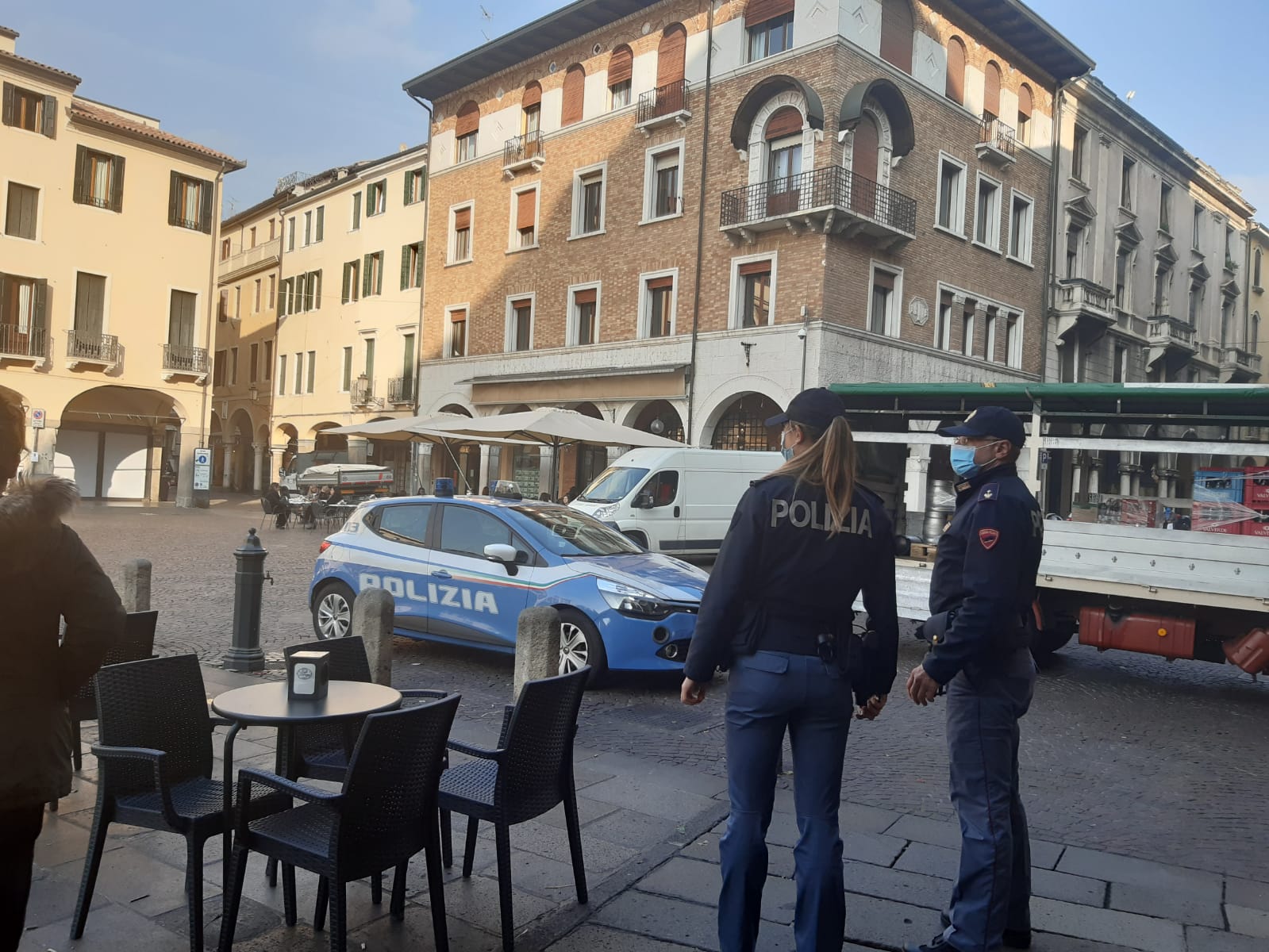 Padova 21.10.2020 arresto bulgara in centro