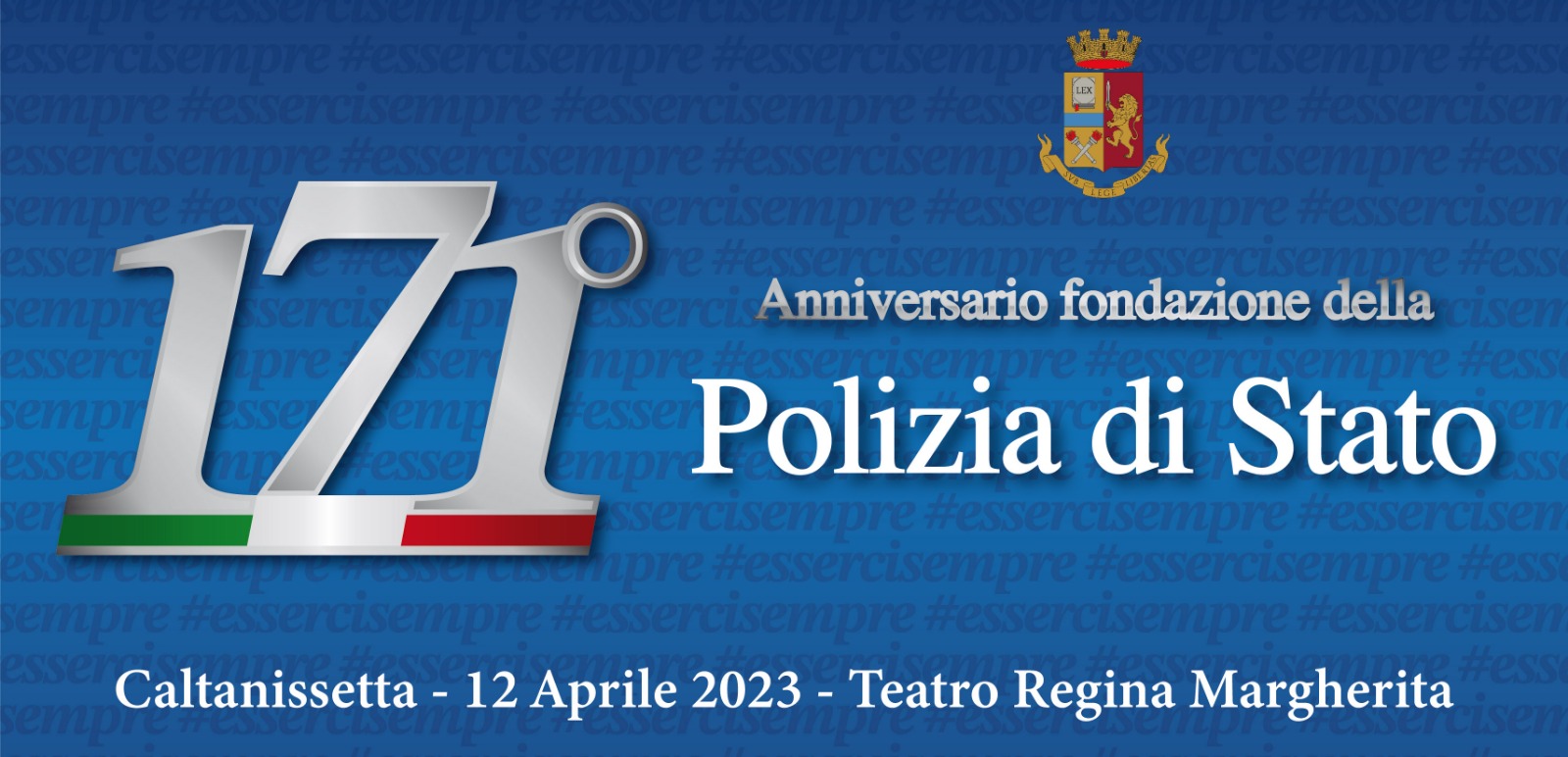 Caltanissetta, 171° Anniversario della fondazione della Polizia: i risultati di un anno di attività istituzionale.