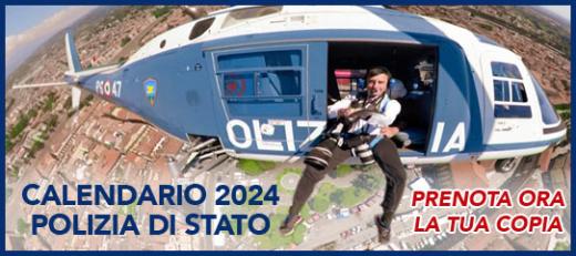 Giornata Mondiale della fotografia - La Polizia di Stato annuncia l’avvio delle vendite del Calendario 2024 realizzato da Massimo Sestini.