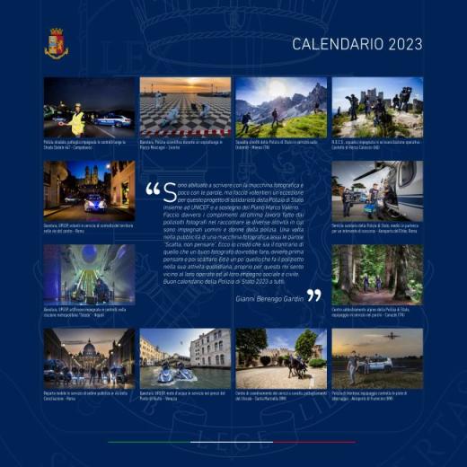 Questura di Cremona: presentazione calendario Polizia di Stato 2023