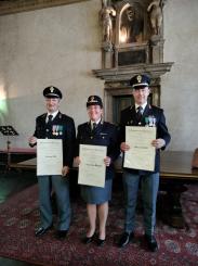 Nominati Cavalieri della Repubblica tre poliziotti di Belluno