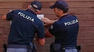 LA POLIZIA DI STATO IN ZONA GAD.