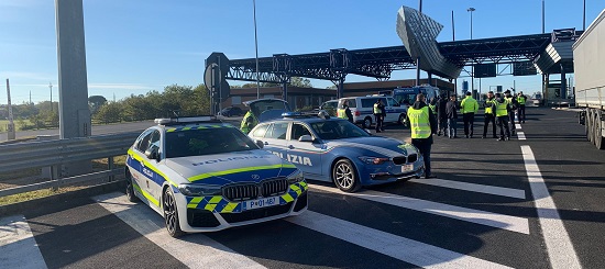 Gorizia - Controlli congiunti della Polizia Stradale