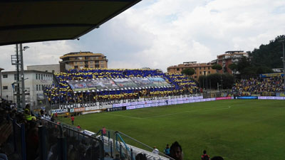 Derby Frosinone – Latina: tifoso sanzionato