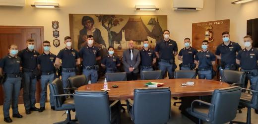 Questura di Padova - Assegnati 18 Agenti della Polizia di Stato.