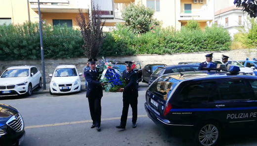 Anche la Polizia Penitenziaria di Cosenza ha reso omaggio ai caduti di Trieste.