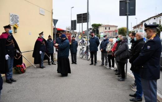 Padova 25 novembre 2021 Commemorazione dell'Assistente della Polizia di Stato Marco NARDO. Vittima del Dovere.