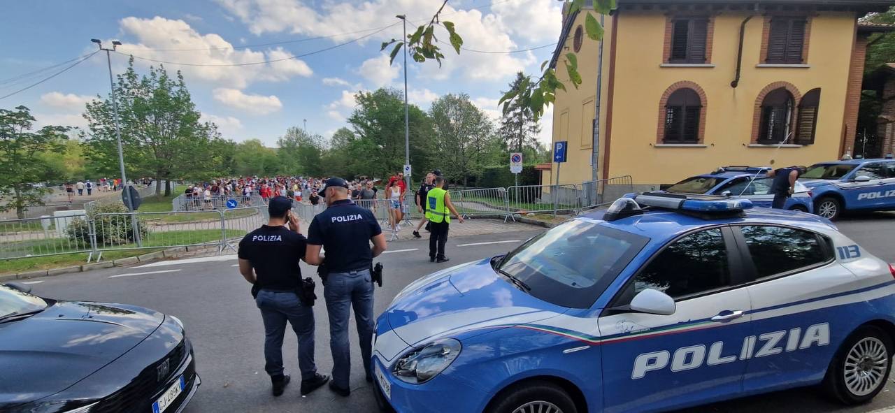 Polizia di Stato presso l'Autodromo Nazionale di Monza
