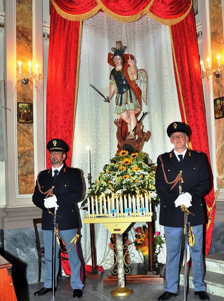 Donnici Inferiore, Cosenza Ieri i festeggiamenti di San Michele Arcangelo Patrono della Comunità Parrocchiale e della Polizia di Stato