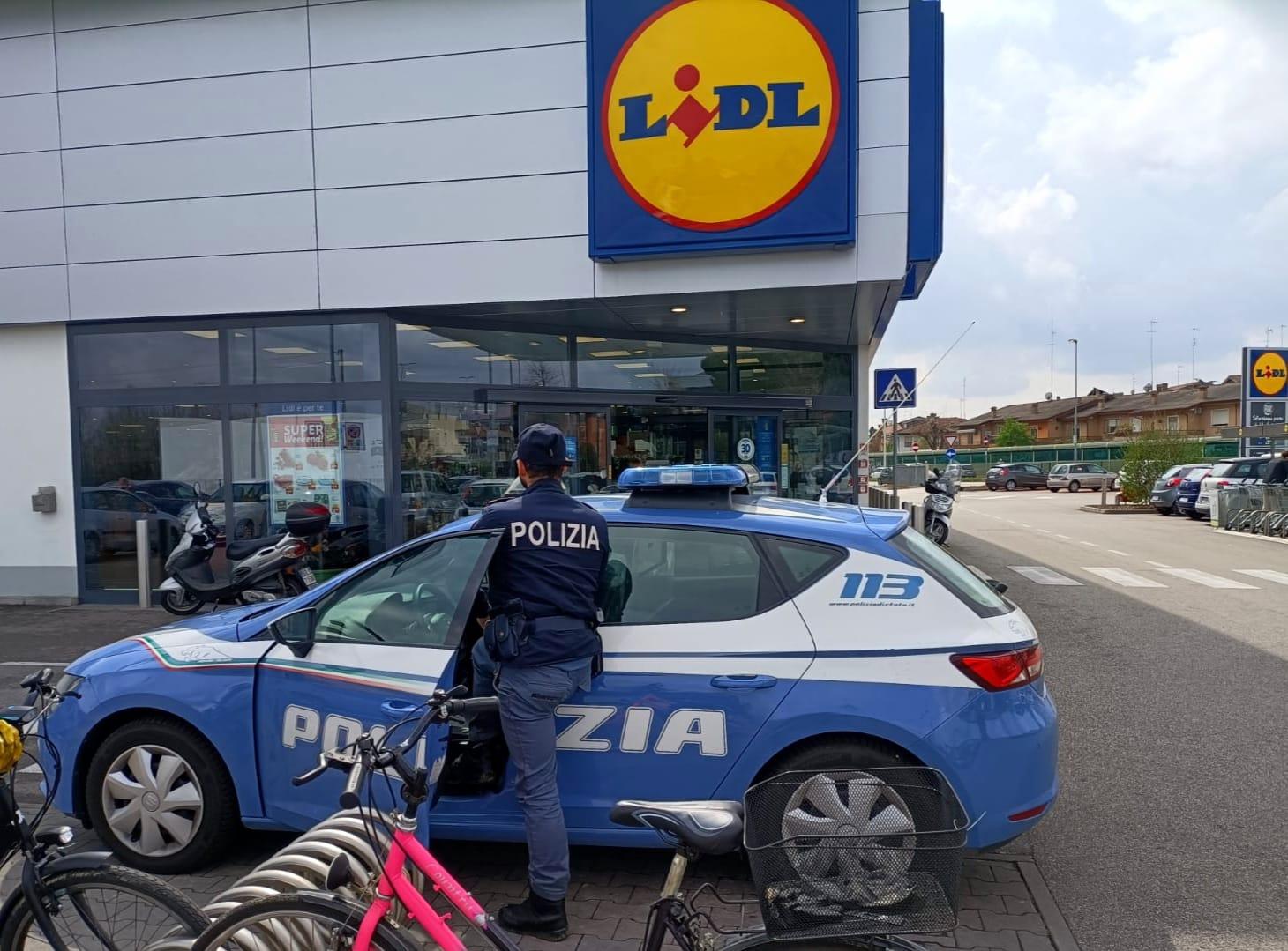 Padova Aggressione al LIDL