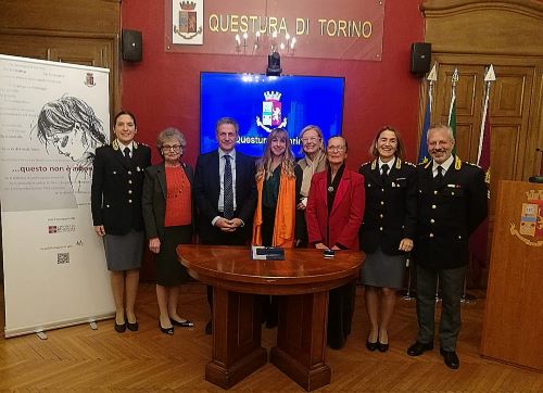 Torino: Polizia di Stato e Soroptimist International Italia controlla violenza di genere