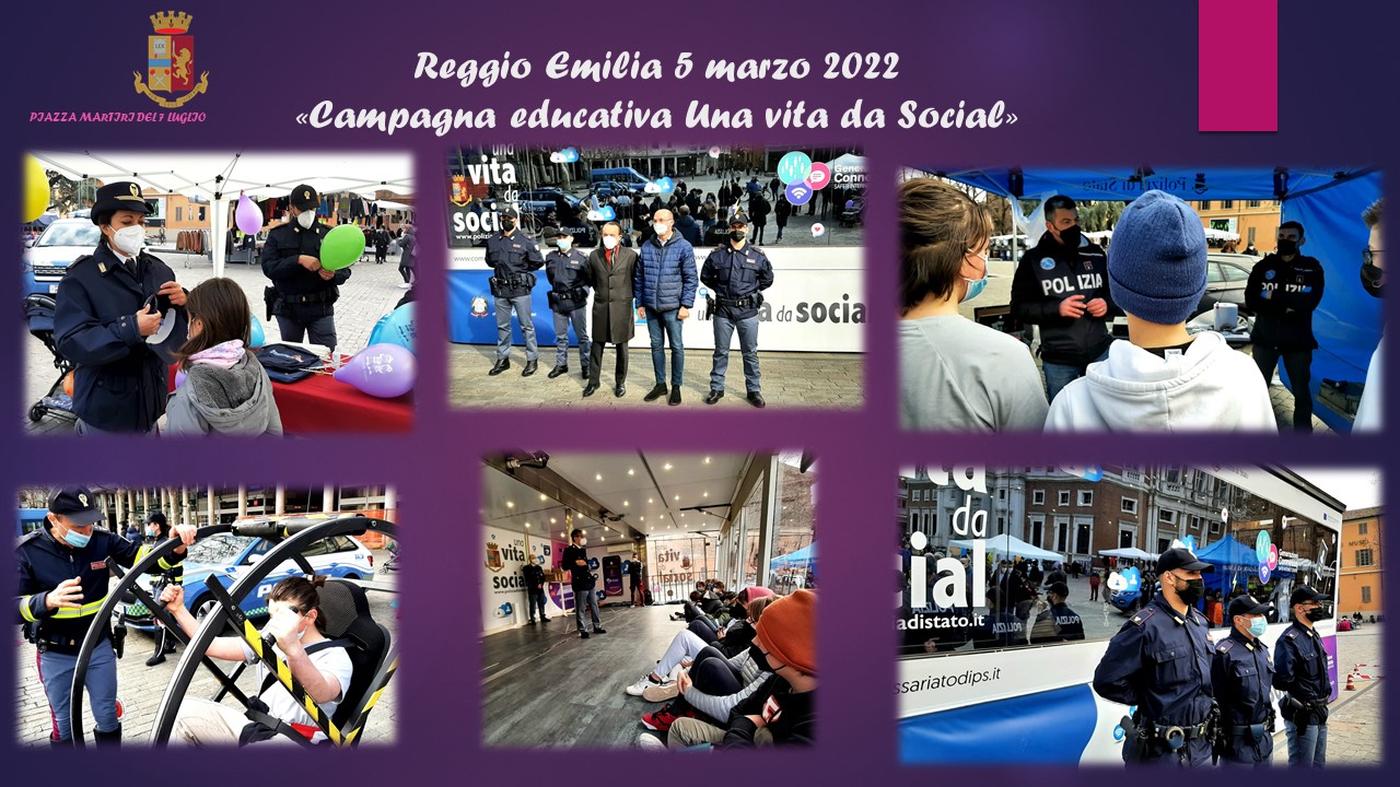 Il Tour di "Una vita da Social" è arrivato a Reggio Emilia
