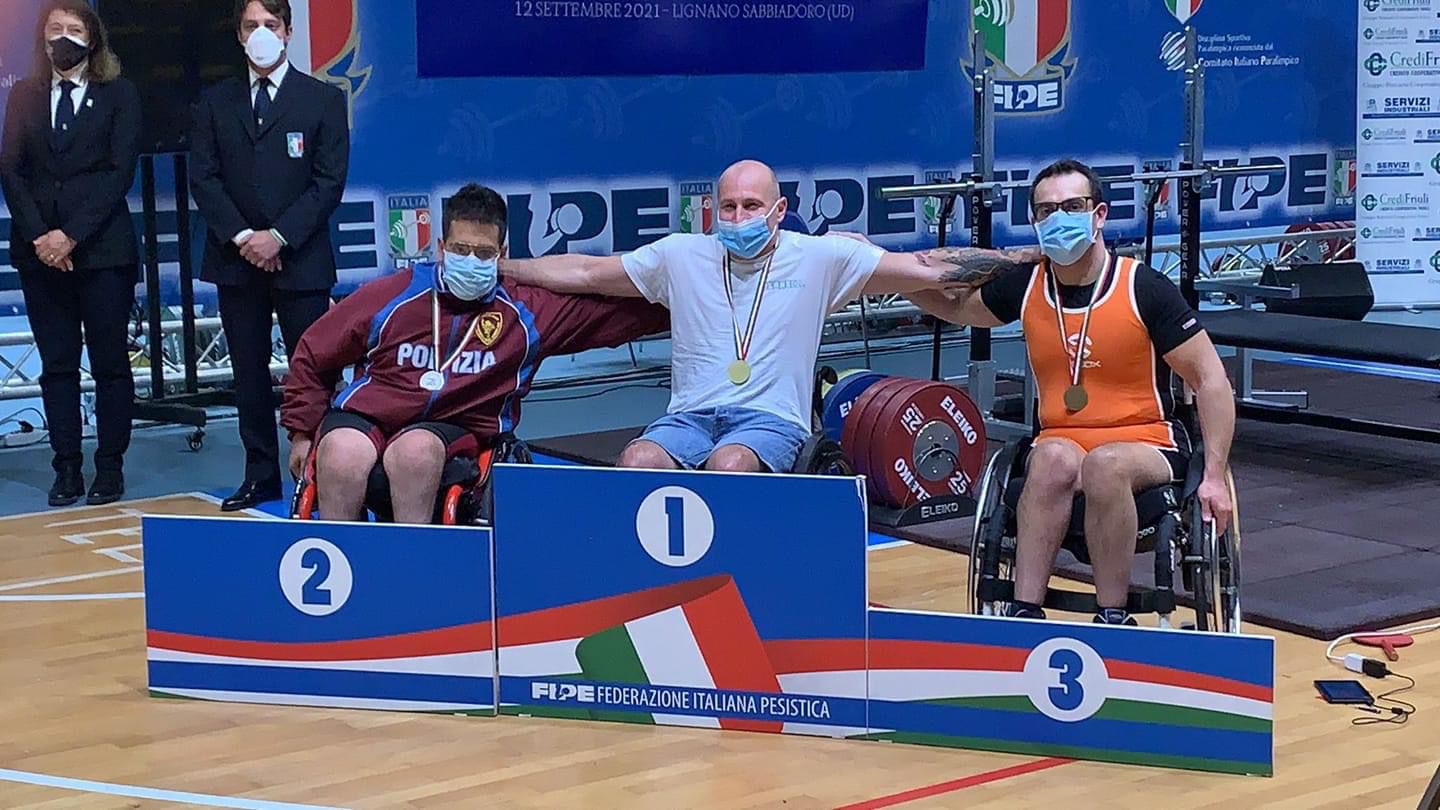 Il nisseno Cristiano Campione è medaglia d’argento ai campionati Italiani Assoluti di para powerlifting di Lignano Sabbiadoro.