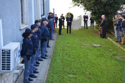 Massa Carrara: cerimonia di commemorazione dei Caduti della Polizia di Stato