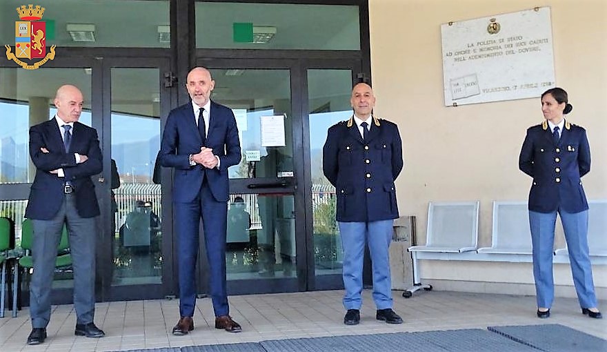 Viareggio - I due nuovi funzionari in servizio al Commissariato di P.S.