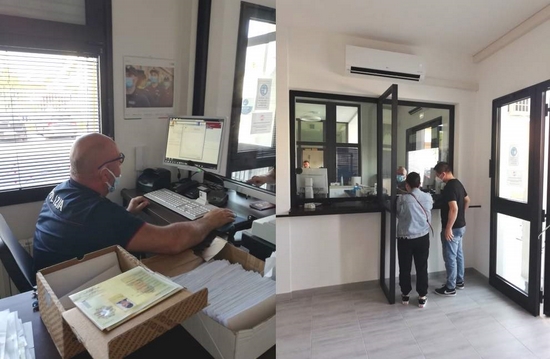 Front Office al Commissariato P.S. di Adria