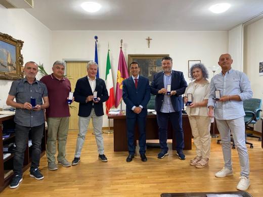 Questore di Ascoli Piceno incontra i neo -pensionati