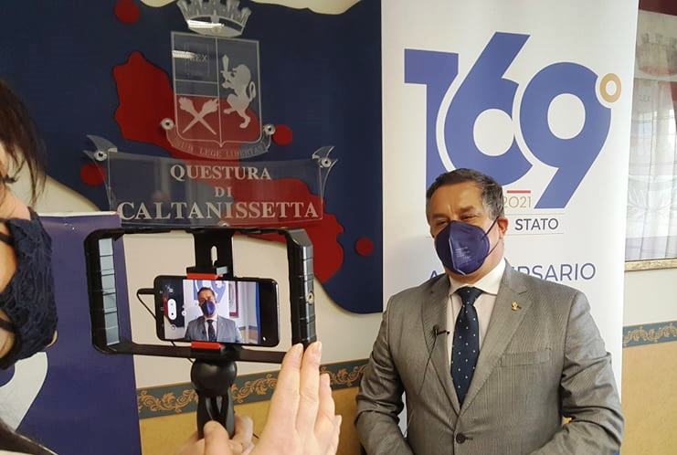Caltanissetta, 169° Anniversario della fondazione della Polizia di Stato: i risultati di un anno di attività istituzionale