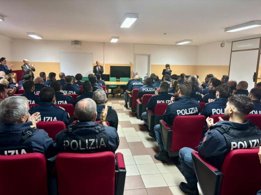 Emergenza Alluvione - Il Questore ringrazia i poliziotti