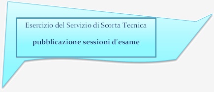 Esercizio del servizio di Scorta Tecnica ai veicoli eccezionali ed ai trasporti in condizione di eccezionalità - sessioni esami in Calabria nel 2022