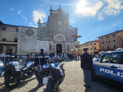 Prato, 29 settembre, celebrazioni della Ricorrenza di San Michele . Patrono della Polizia di Stato.