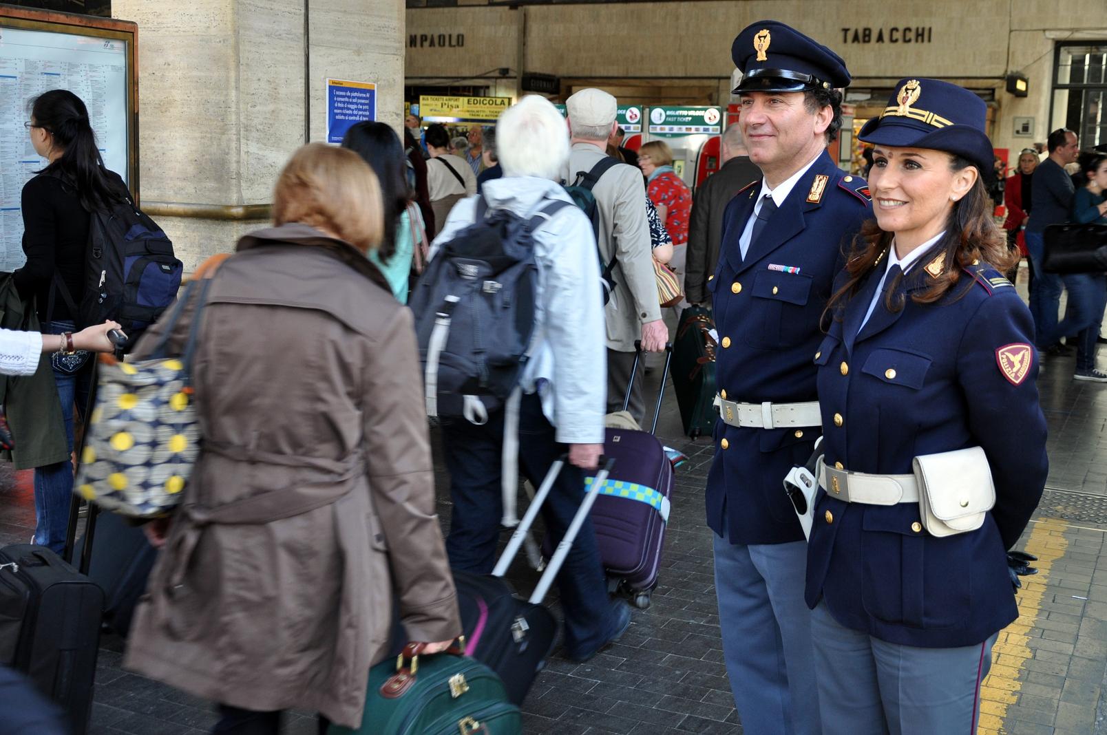 La Polfer di Firenze veglia sulla sicurezza dei viaggiatori