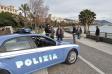Volante della Polizia sul lungomare di Salerno