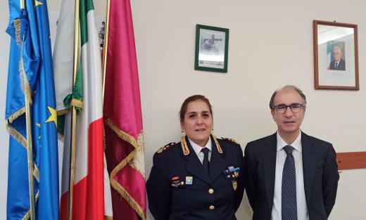 Il Vice Questore  Giuliana Postiglione è il nuovo Funzionario assegnato alla Divisione PAS