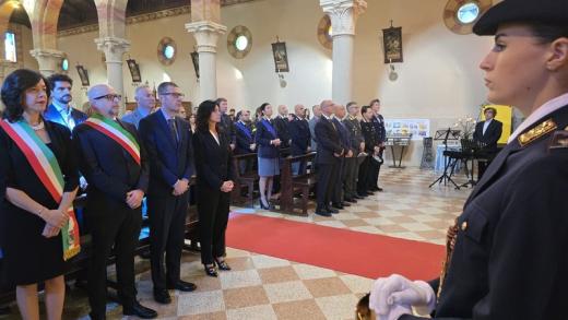 Pordenone. La Polizia di Stato celebra la ricorrenza del Santo Patrono, San Michele Arcangelo.